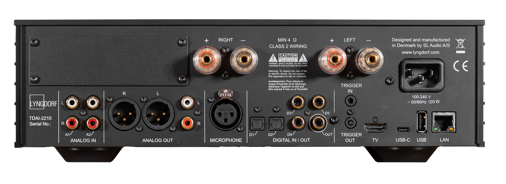 Lyngdorf TDAI-2210 streaming amplifier