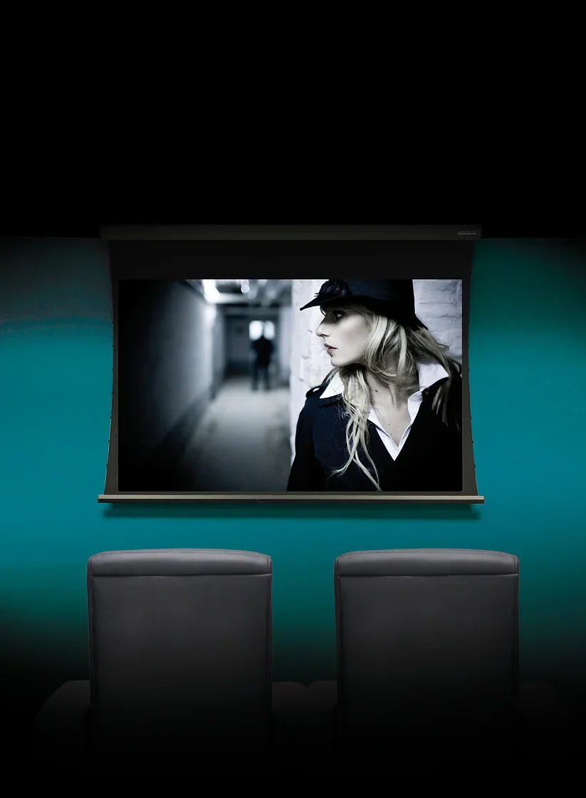 Clearance: Lumene Coliseum 270C Motorized 16:9 106" Wide Screen
