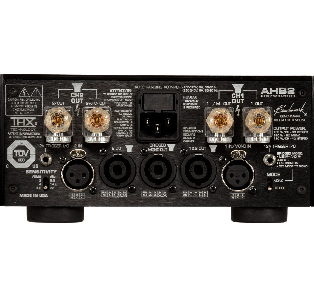 Benchmark AHB2 Power Amplifier