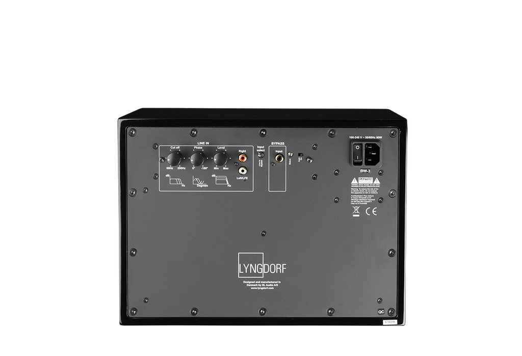 Lyngdorf BW-3 compact subwoofer