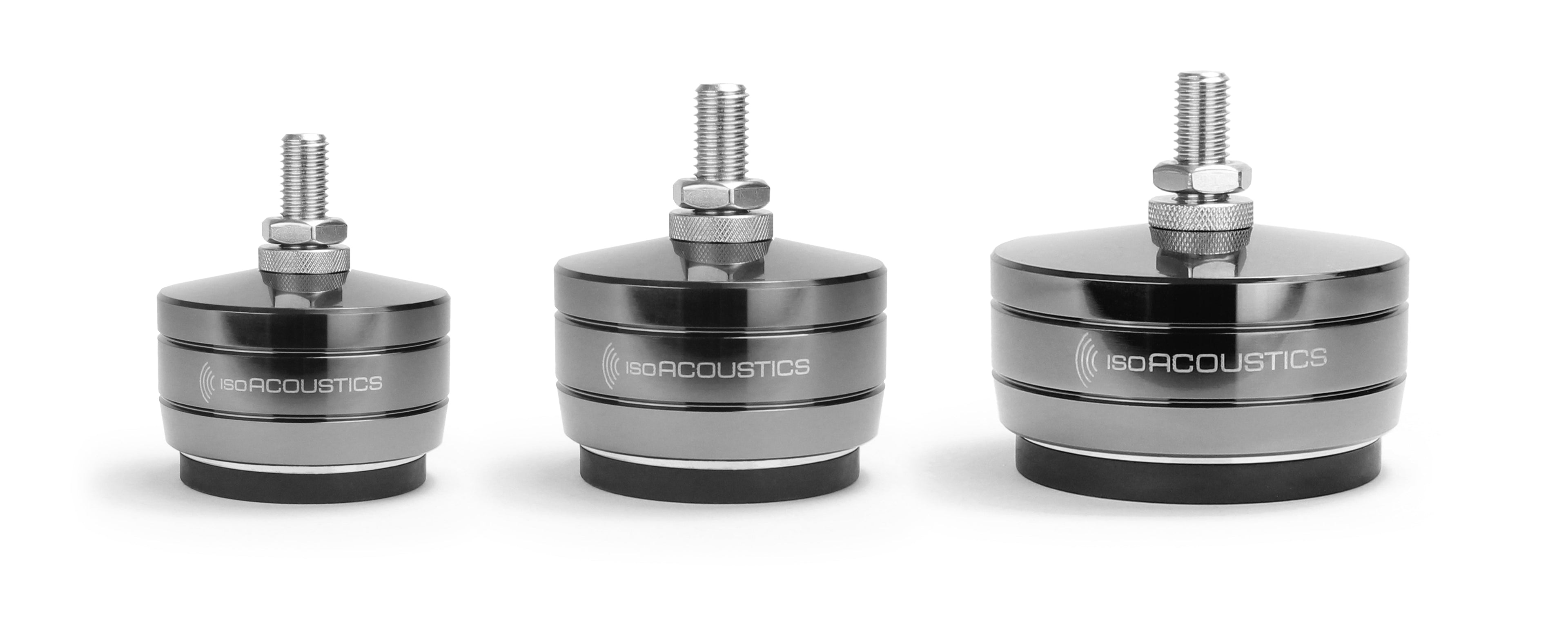 isoAcoustics GAIA Titan Machined Stainless Steel Isolators