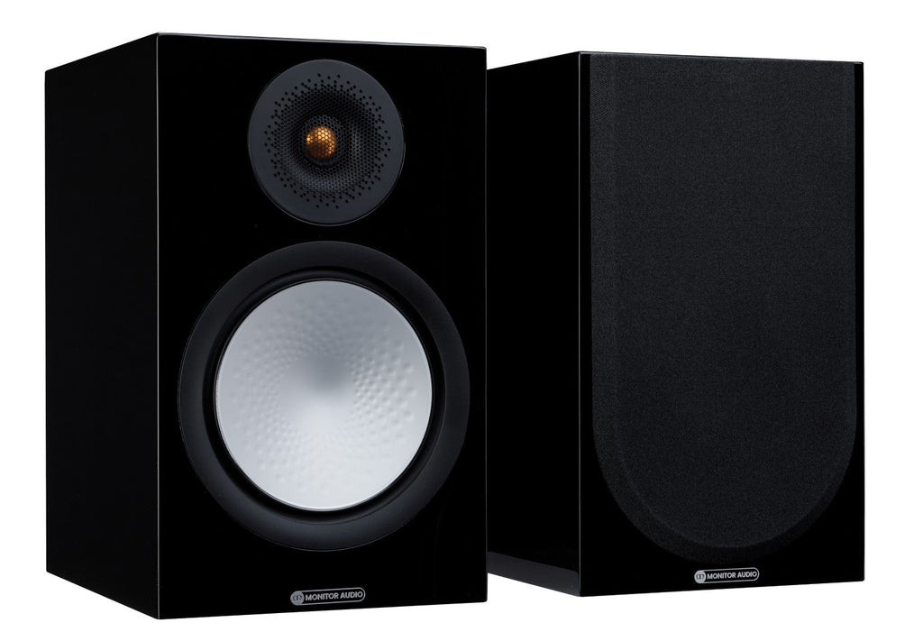 Monitor Audio Silver 100 7G Gloss Black Bookshelf Speakers