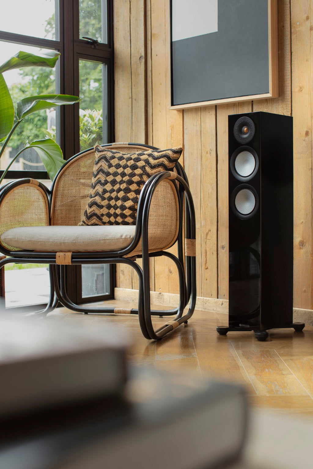 Monitor Audio Silver 200 7G Black Oak Floorstanding Speakers