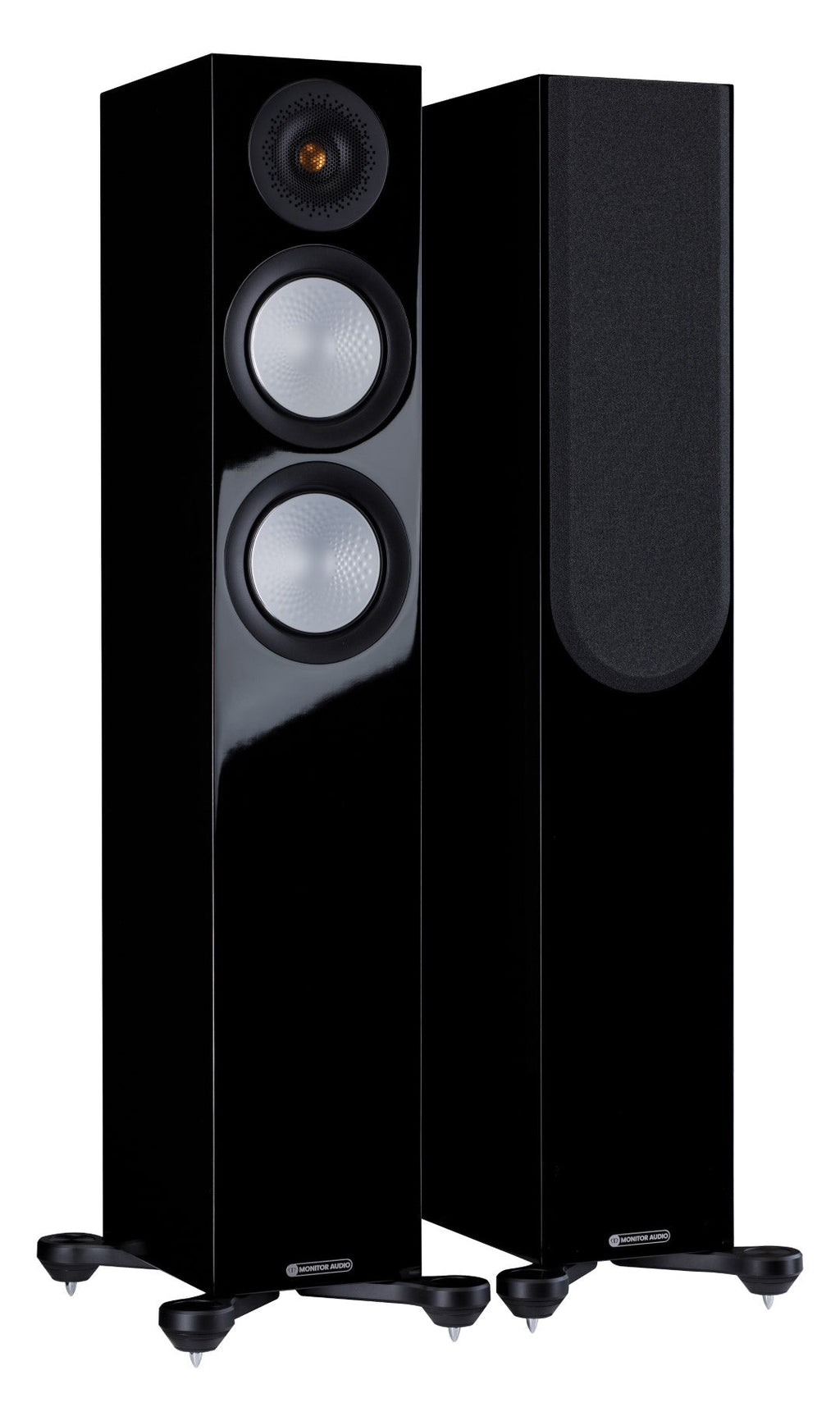 Monitor Audio Silver 200 7G Gloss Black Floorstanding Speakers