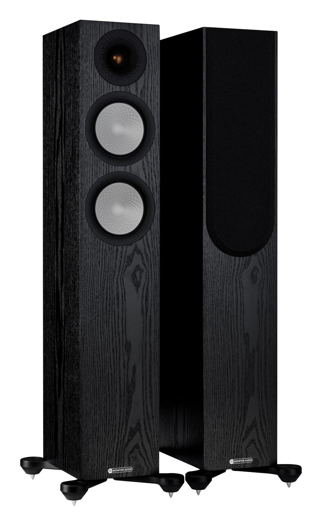 Monitor Audio Silver 200 7G Black Oak Floorstanding Speakers
