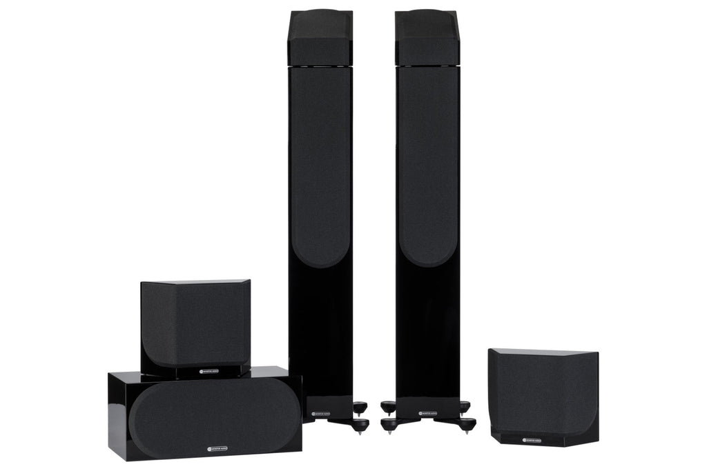 Monitor Audio Silver 300 7G Dolby Atmos 7.1.2 Package - High Gloss Black
