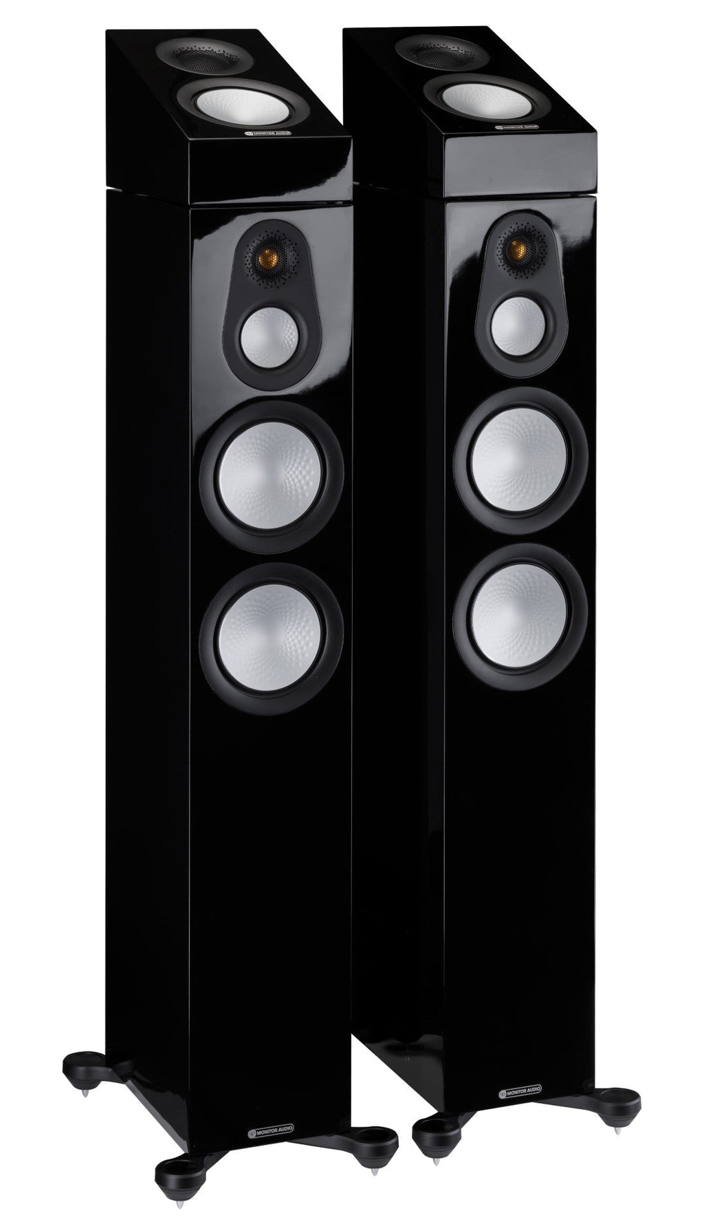 Monitor Audio Silver 300 7G Gloss Black Floorstanding Speakers
