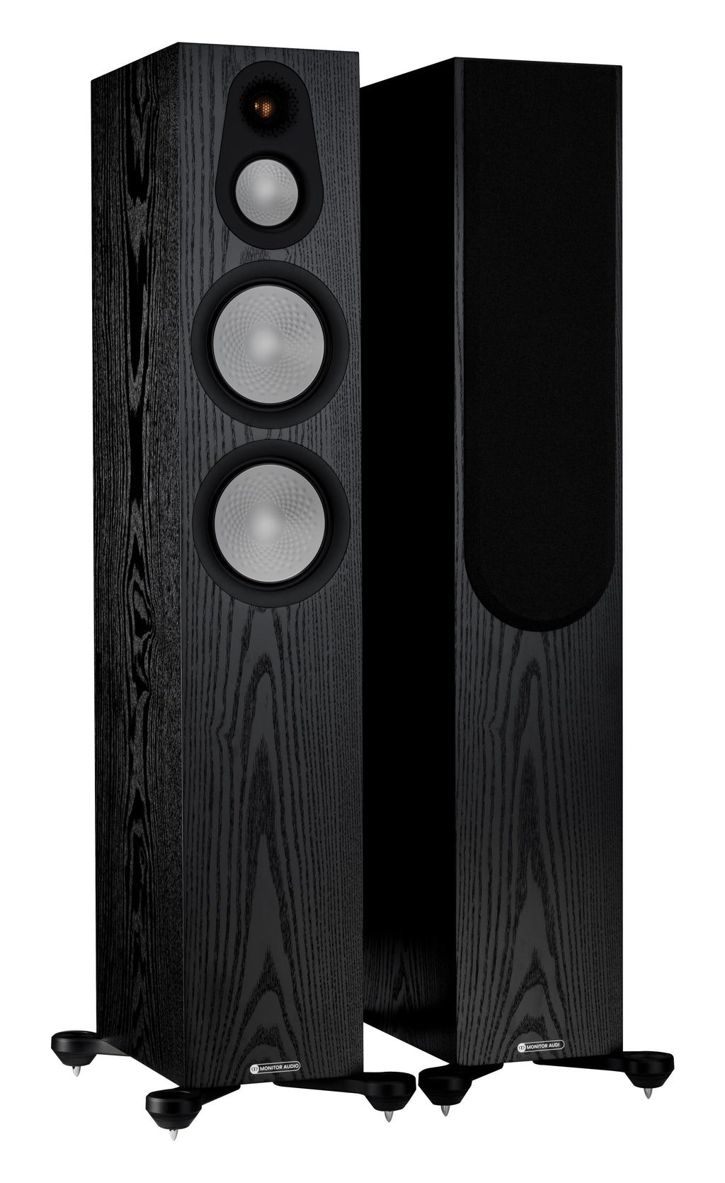 Monitor Audio Silver 300 7G Black Oak Floorstanding Speakers