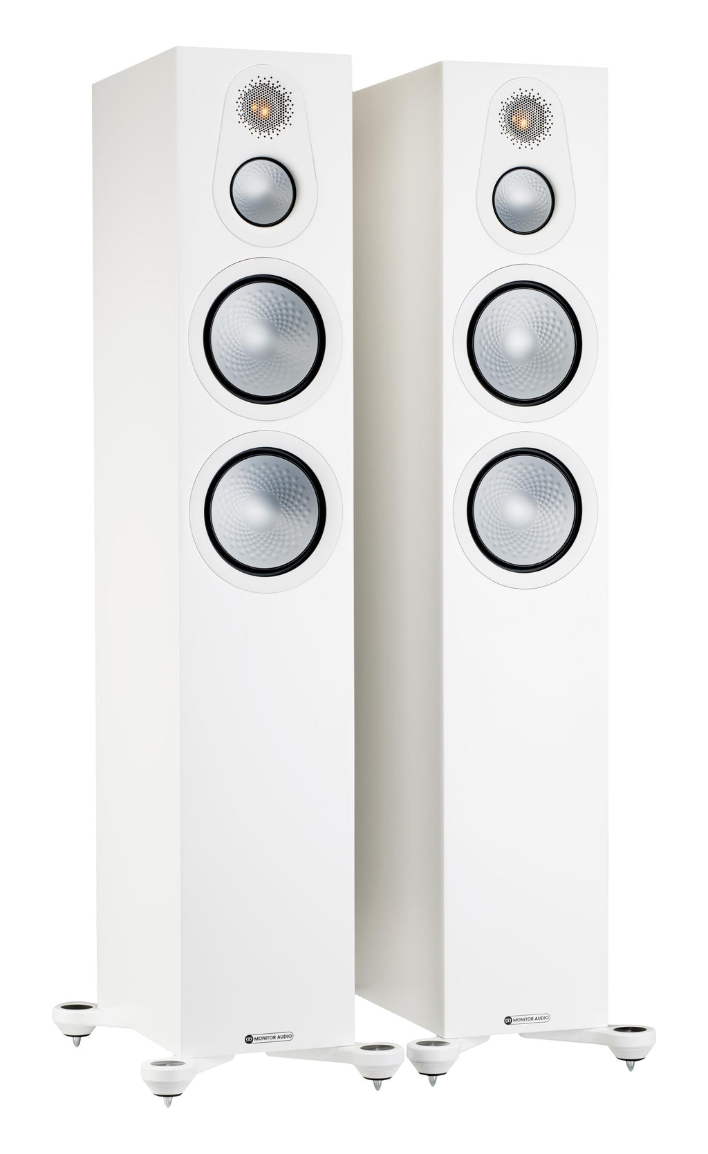 Monitor Audio Silver 300 7G Satin White Floorstanding Speakers