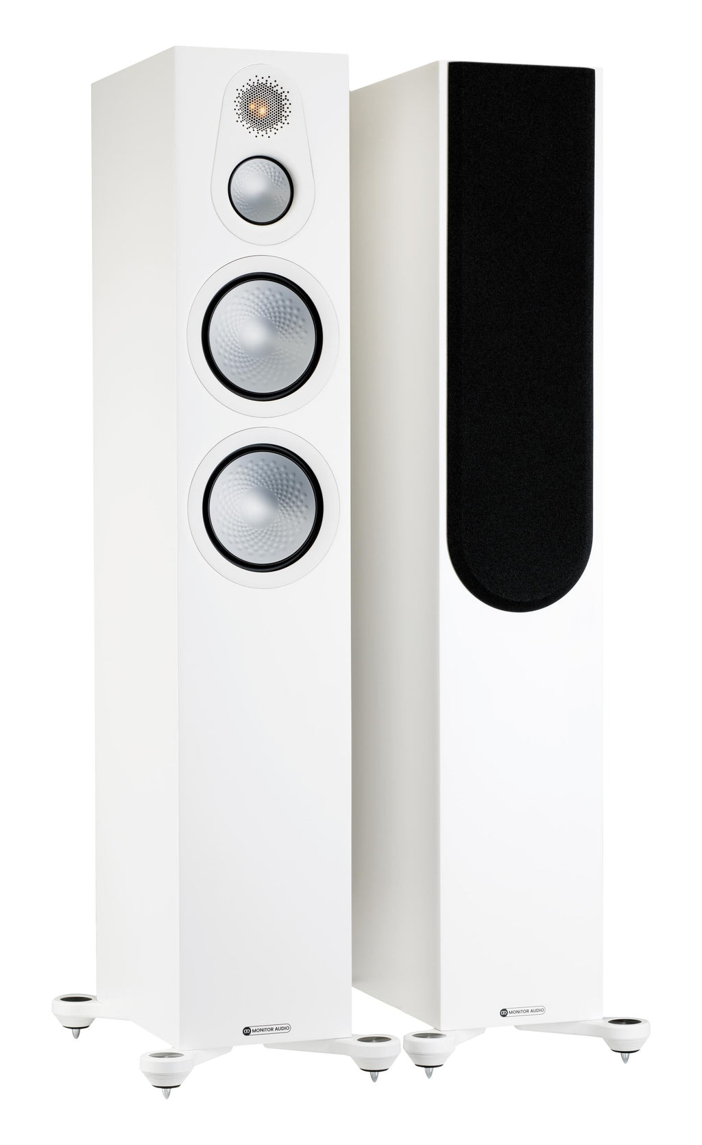 Monitor Audio Silver 300 7G Satin White Floorstanding Speakers
