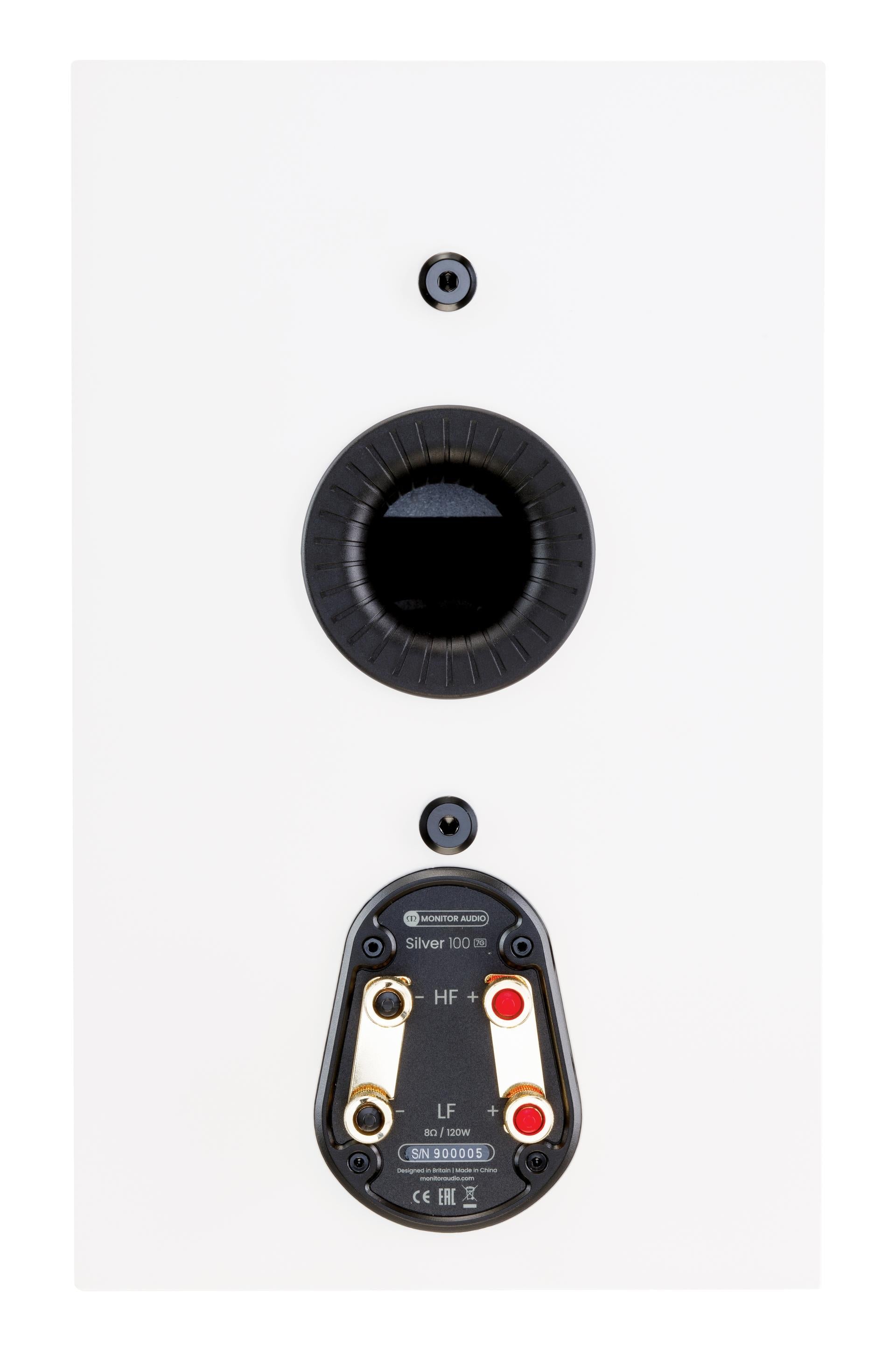 Monitor Audio Silver 50 7G Satin White Bookshelf Speakers