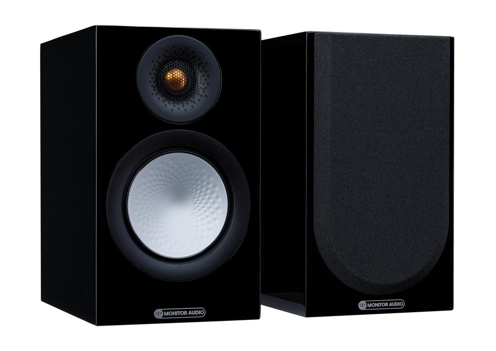 Monitor Audio Silver 50 7G Gloss Black Bookshelf Speakers