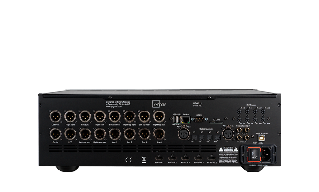 Lyngdorf MP-40 2.1 AV Processor