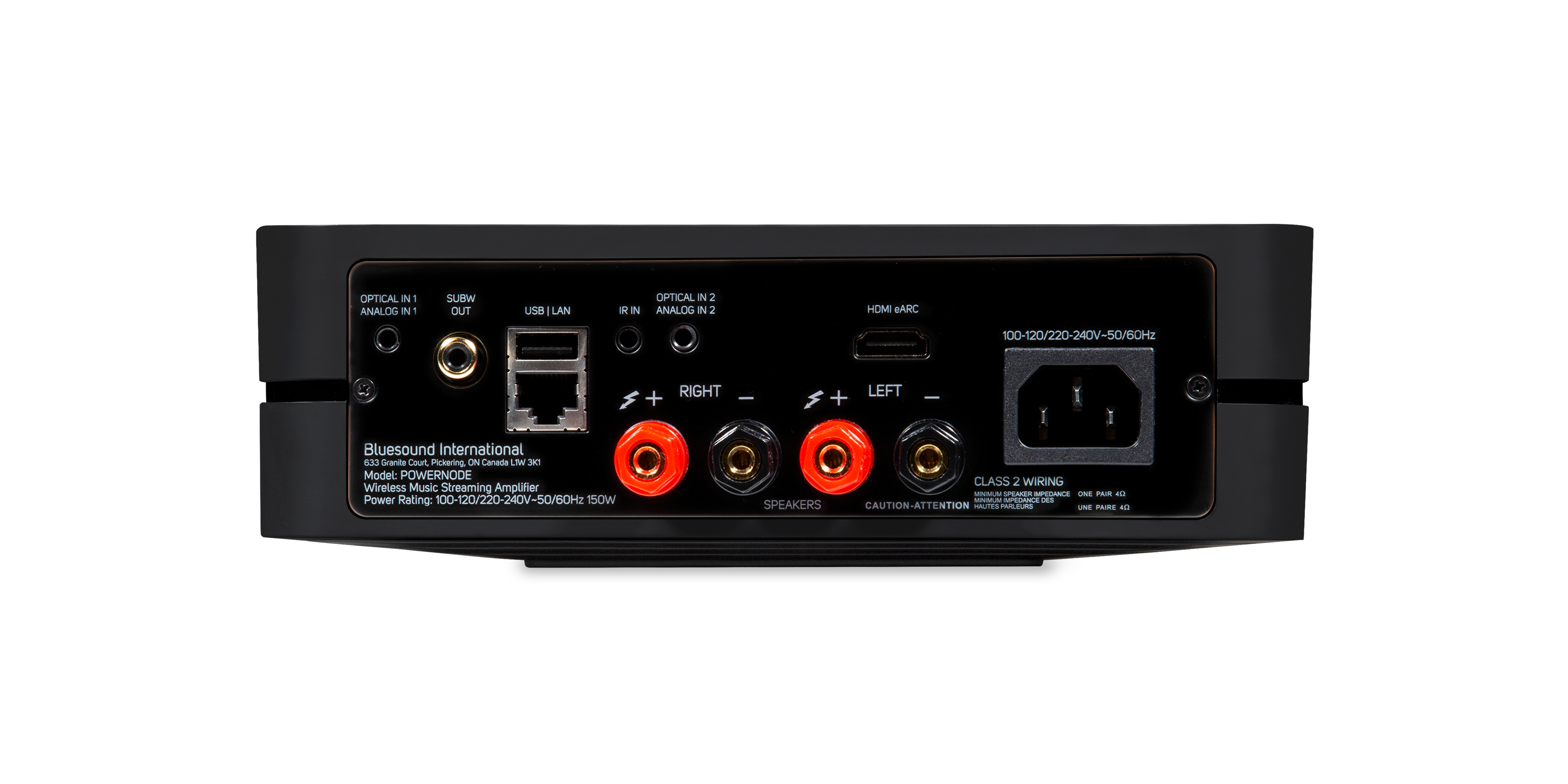 Bluesound PowerNode (Gen3) - Wireless Streaming Amplifier