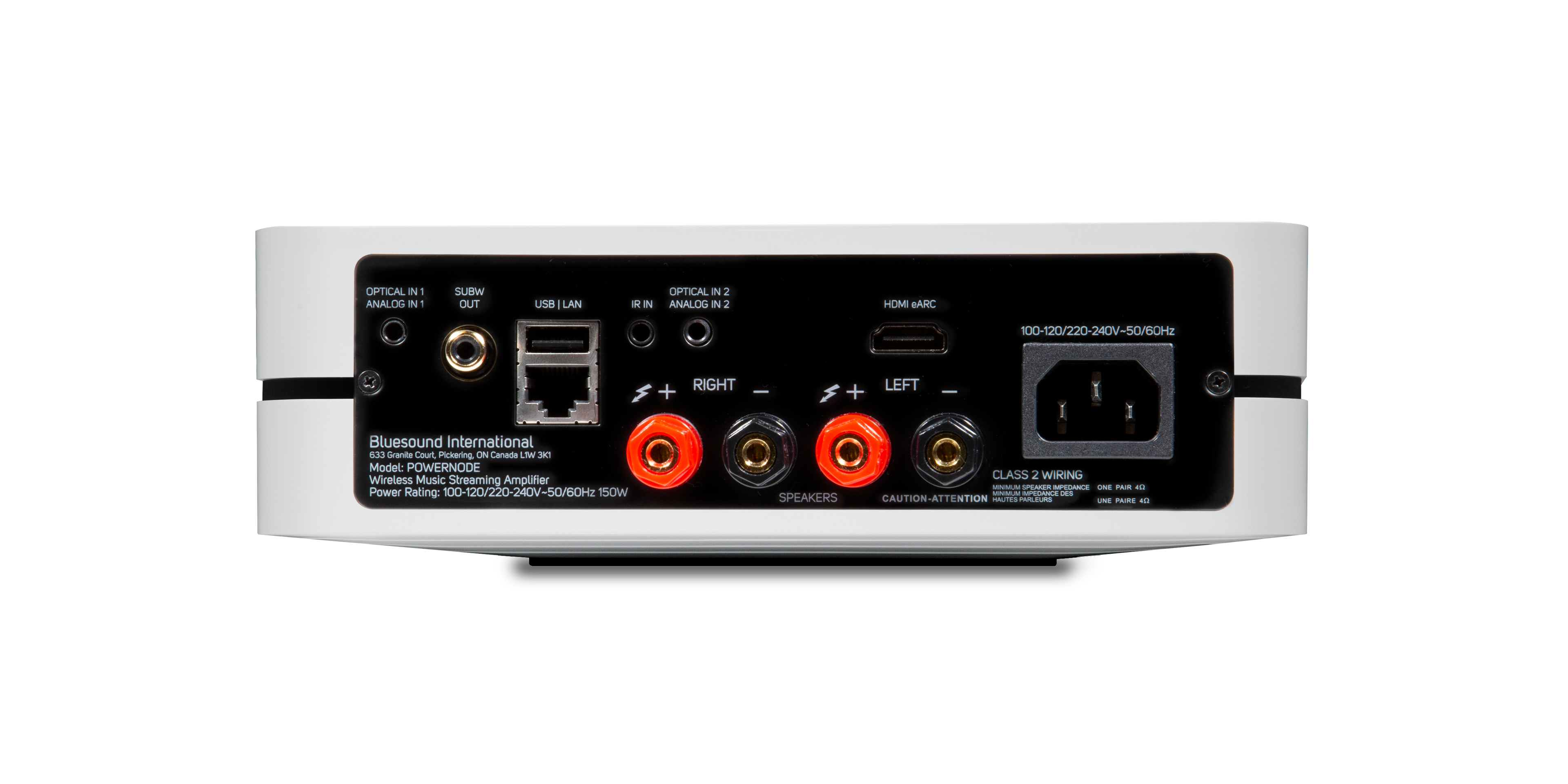 Bluesound PowerNode (Gen3) - Wireless Streaming Amplifier