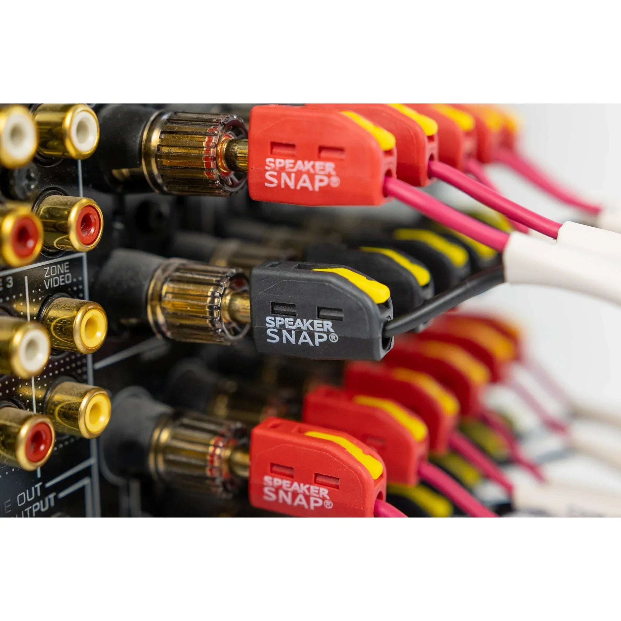 Speaker Snap Banana Plugs - 6 Pairs