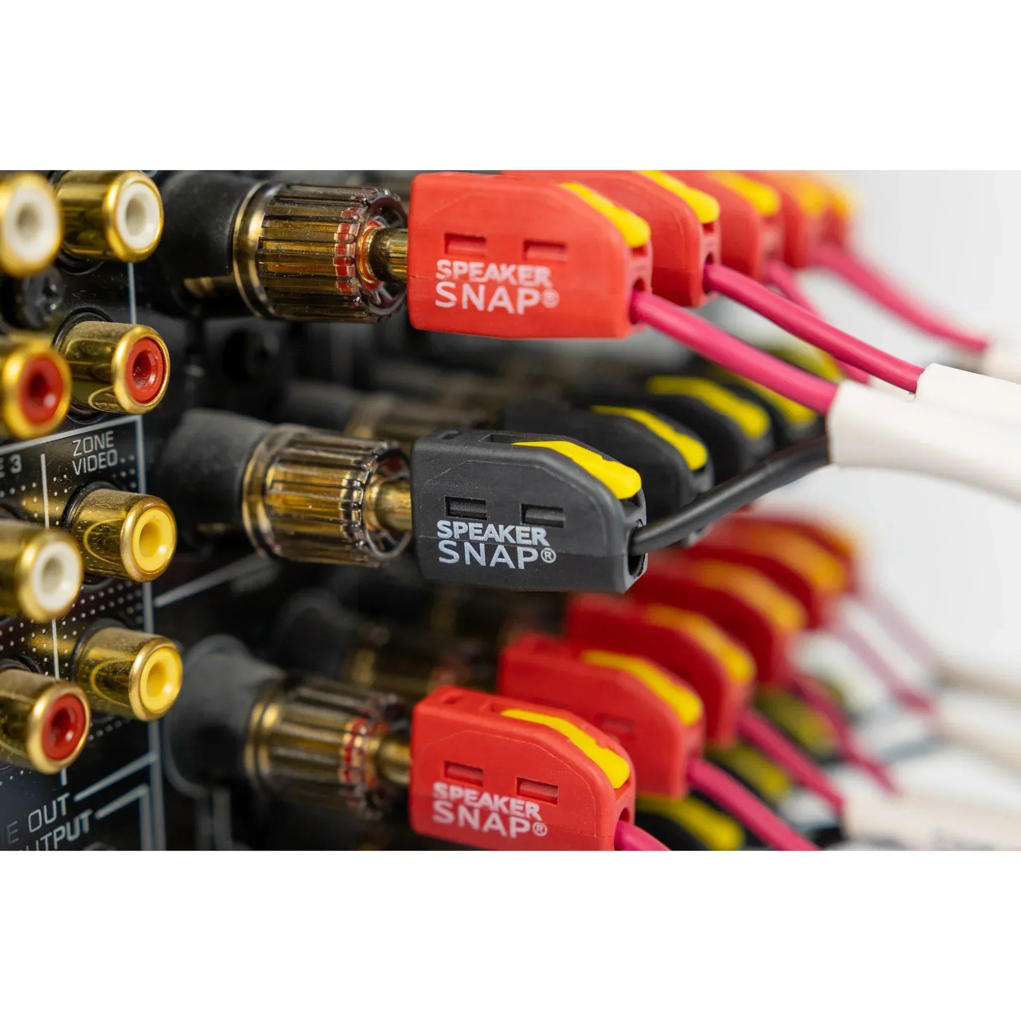 Speaker Snap Banana Plugs - 12 Pairs