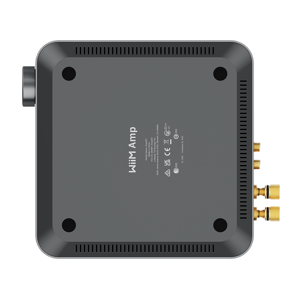 WiiM Streaming Amplifier (Space Gray)
