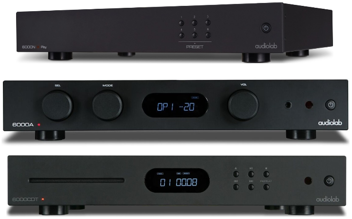 Audiolab 6000A + 6000CDT + 6000N Package
