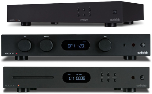 Audiolab 6000A + 6000CDT + 6000N Package