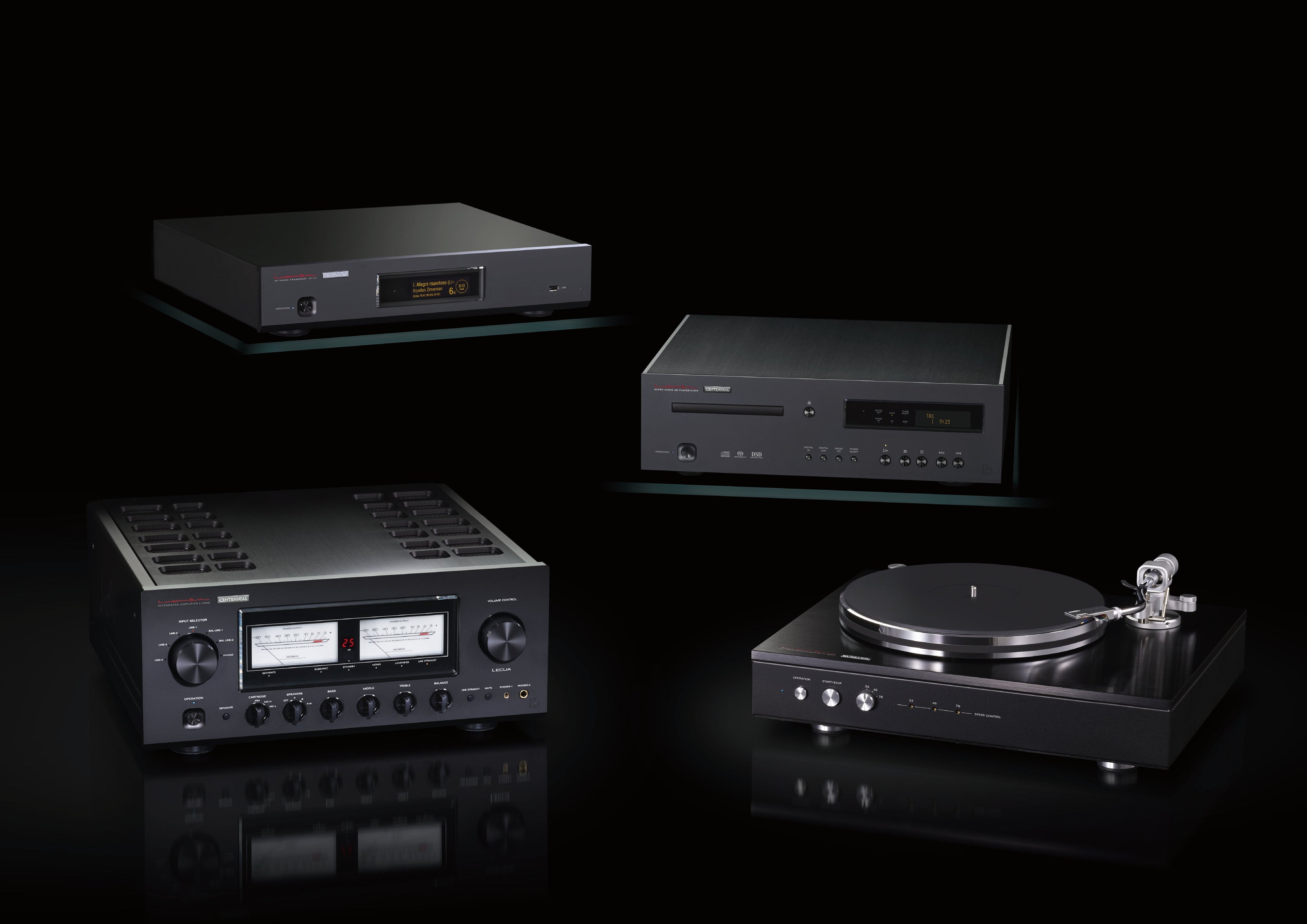 Luxman Black Edition Centennial System