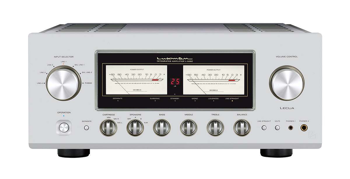 Clearance: PX Luxman L-509Z Integrated Amplifier (Silver)
