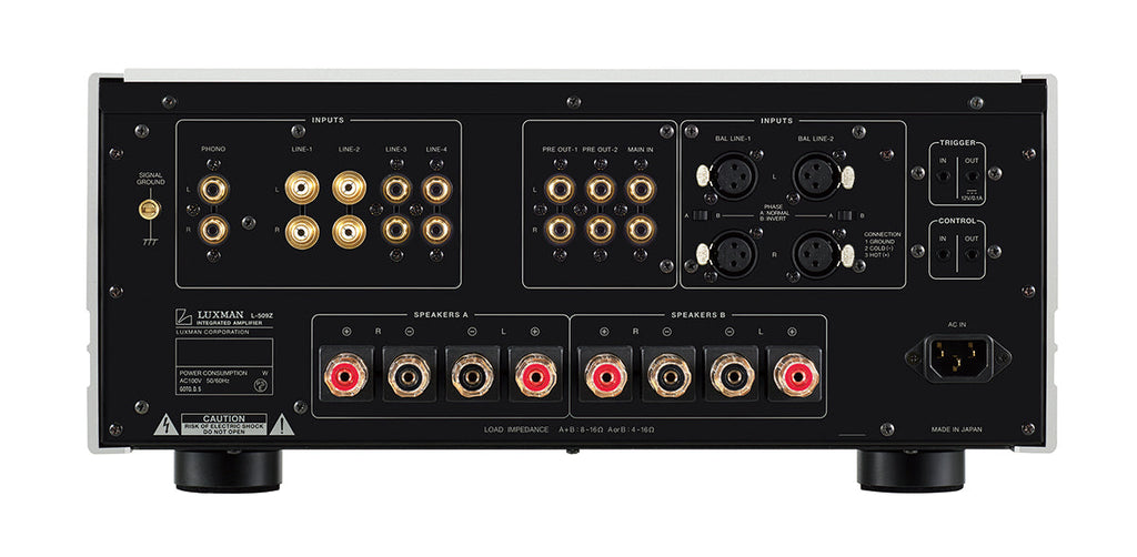 Clearance: PX Luxman L-509Z Integrated Amplifier (Silver)