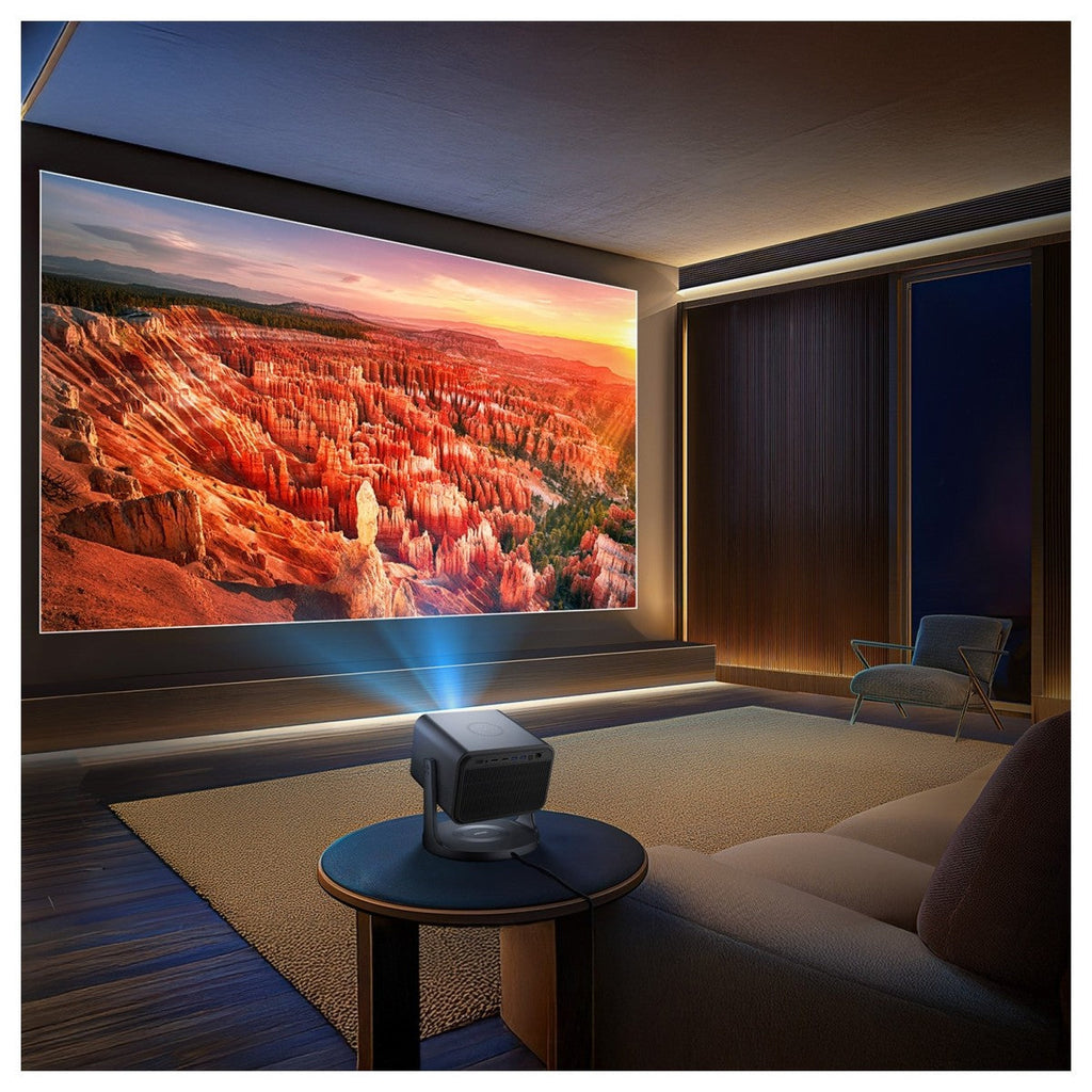 Hisense C2TUK-Pro Smart Mini Projector - Gun Metal Grey